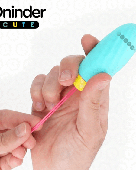ONINDER CUTE - LOVE PLEASURE VIBRO-ROTIERENDES SILIKON-EDELSTEIN-EI - KOSTENLOSE WELTWEITE APP