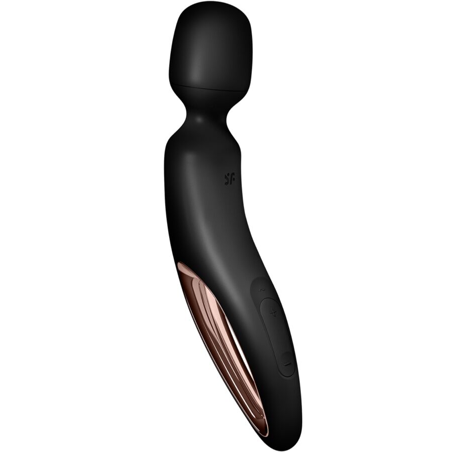 SATISFYER - WAND ERLAND VIBRIERENDES MASSAGER SCHWARZ – Bild 3