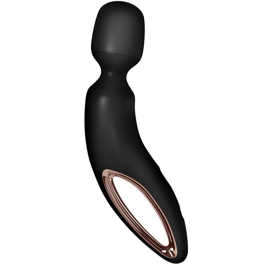 SATISFYER - WAND ERLAND VIBRIERENDES MASSAGER SCHWARZ – Bild 4