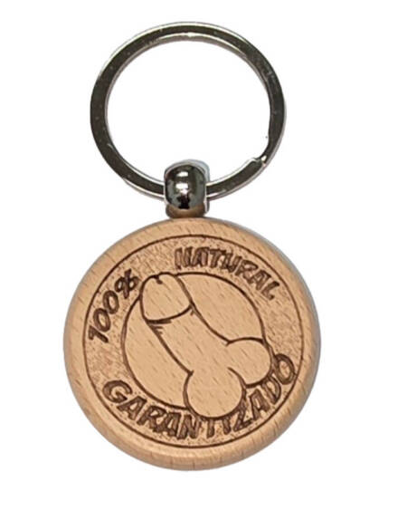 DIABLO PICANTE – HOLZSCHLÜSSELANHÄNGER IN PENISFORM