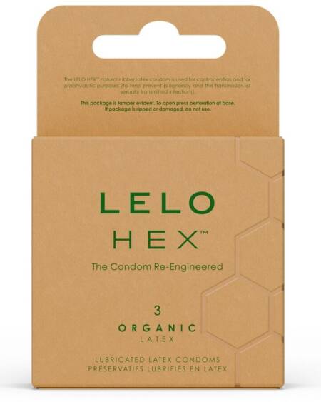 LELO - HEX BIO-KONDOMBOX 3 EINHEITEN