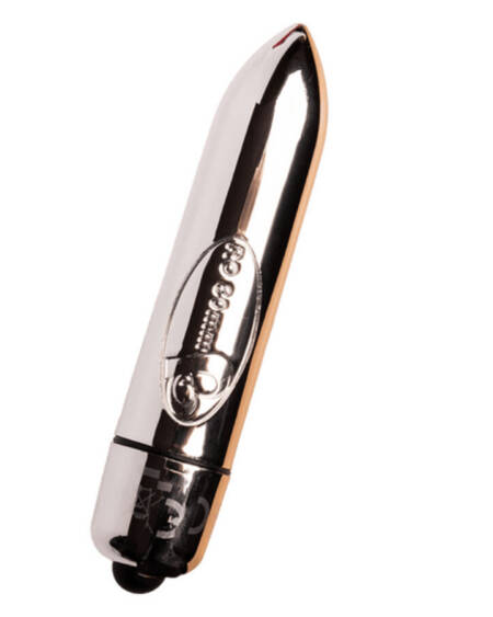 ROCKS-OFF - RO-80 CHROM VIBRIERENDES BULLET SILBER