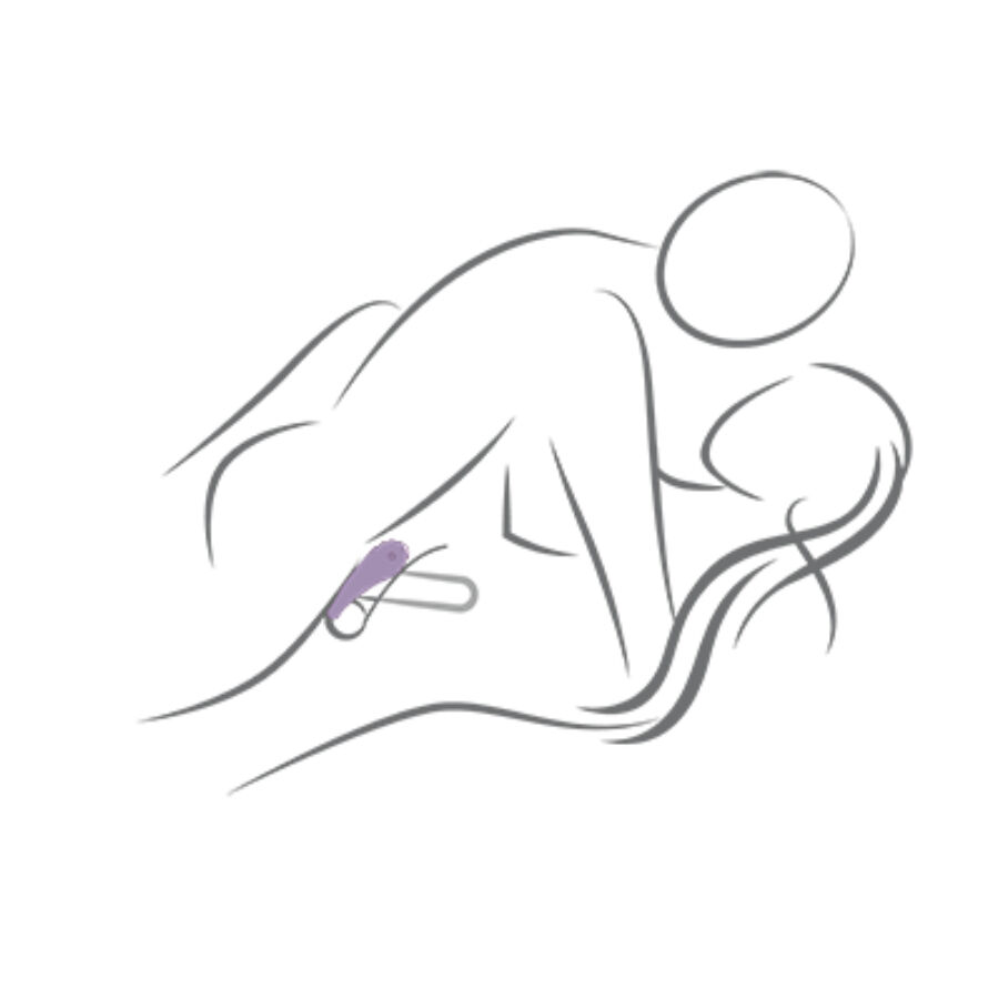 ROCKS-OFF - SPIRE SCHWARZER VIBRIERENDER PENISRING – Bild 9