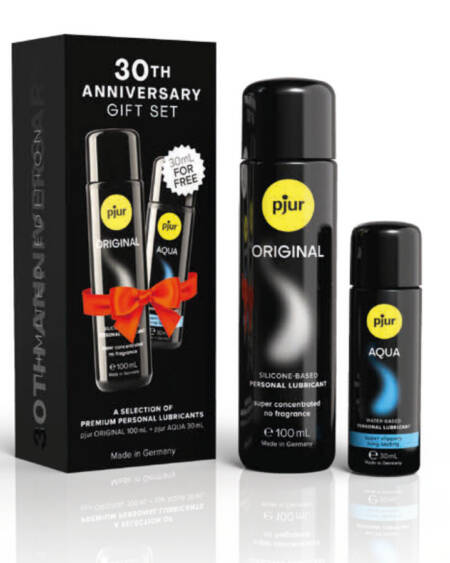 PJUR - SET 30. JAHRESTAG PJUR ORIGINAL 100 ML + PJUR AQUA 30 ML ALS GESCHENK