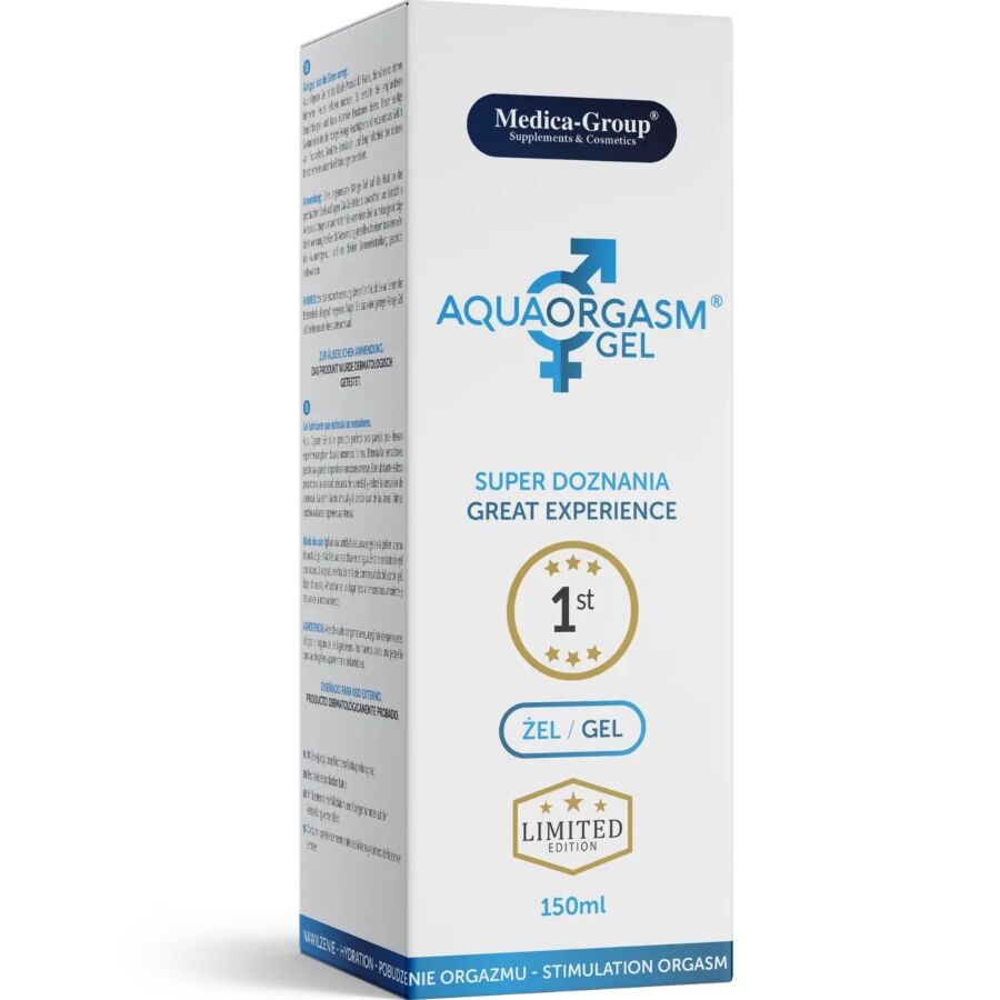 MEDICA GROUP - AQUA ORGASM INTIMGEL 150 ML – Bild 2