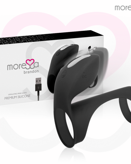 MORESSA - BRANDON VIBRATORRING MIT ABDECKUNG