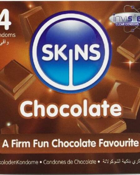 SKINS - SCHOKOLADE PREMIUM-KONDOME PACKUNG 4