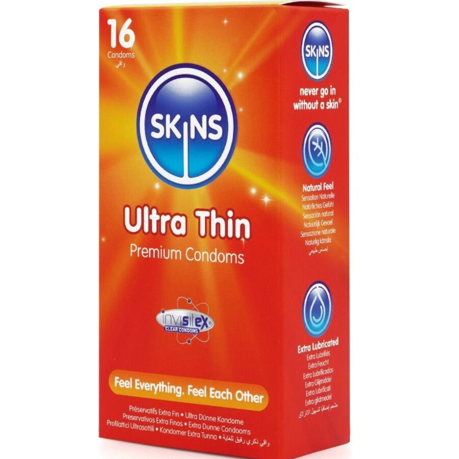 SKINS - ULTRADÜNNE PREMIUM-KONDOME PACKUNG 16 – Bild 2