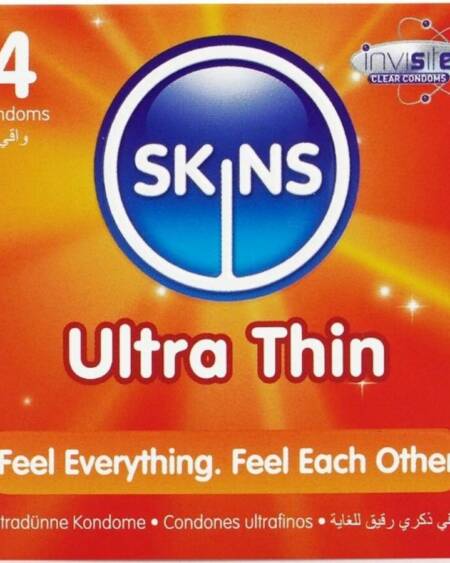 SKINS - ULTRADÜNNE PREMIUM-KONDOME PACKUNG 4