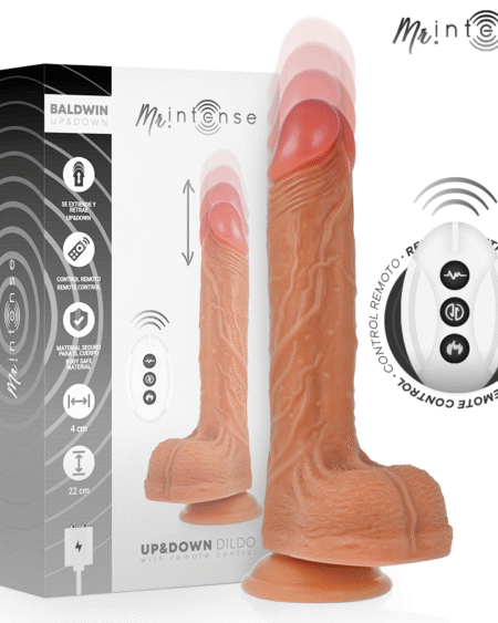 MR INTENSE - BALDWIN REALISTISCHER PENIS MIT FERNBEDIENUNG 22 CM -O- 4 CM