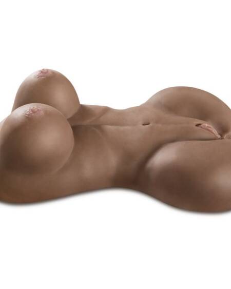 EXTREME TOYZ - FUCK ME SILLY 2 WEIBLICHER TORSO SCHWARZ EXTRA REAL