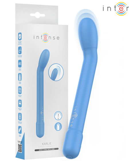 INTENSE - KARLIE WIEDERAUFLADBARER G-PUNKT-STIMULATOR BLAU