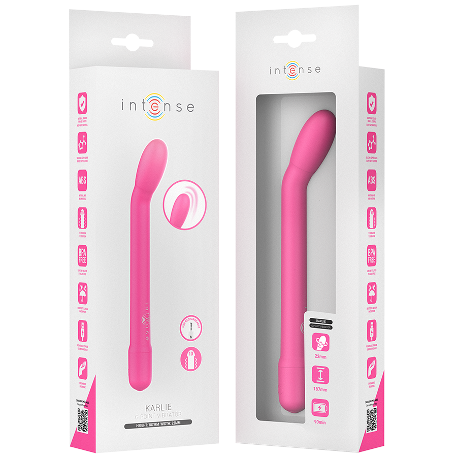 INTENSE - KARLIE WIEDERAUFLADBARER G-SPOT-STIMULATOR ROSA – Bild 8