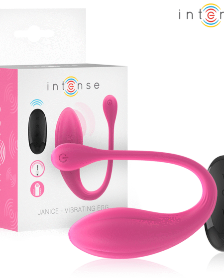 INTENSE - JANICE U VIBRATOR DOPPELSTIMULATION 10 VIBRATIONEN ROSA FERNBEDIENUNG