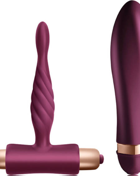 CLIMAXIMUM - DARE KIT TWISTED VIBRATOR + ANAL PLUG ANFÄNGER