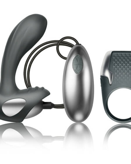 CLIMAXIMUM - EXCITE KIT COCK RING + DRAHT-PROSTATAMASSAGEGERÄT