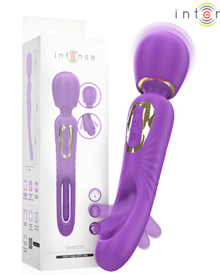 INTENSE - CHRISTY VIBRIERENDER STAB MIT SCHNAPPENDER ZUNGE