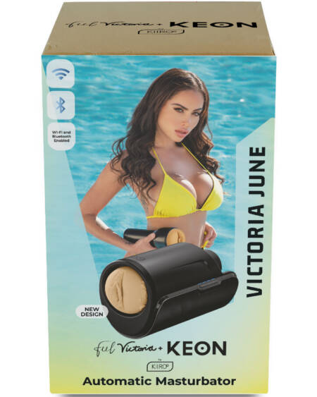 KIIROO - KEON WIFI COMBO VICTORIA JUNE AUTOMATISCHER MASTURBATOR + FEEL STROKER