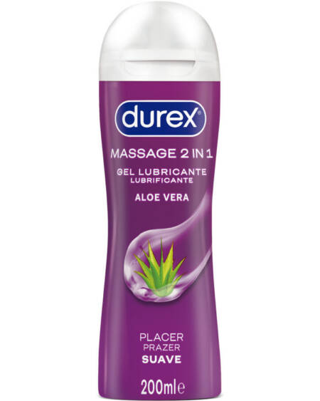 DUREX - WEICHES ALOE VERA MASSAGE-GLEITGEL 200 ML