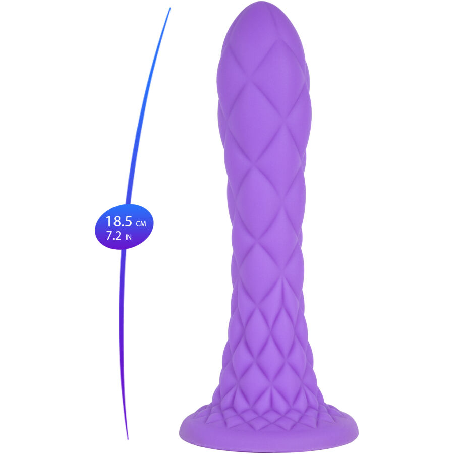 SILEXD - DREAMY DILDO FANTASY FLÜSSIGSILIKON THERMOREAKTIV VIOLETT 18,5 CM – Bild 6
