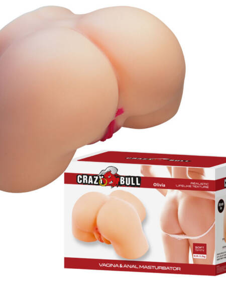 CRAZY BULL - OLIVIA REALISTISCHER WEIBLICHER PO, VAGINA UND ANAL, 5,5 KG