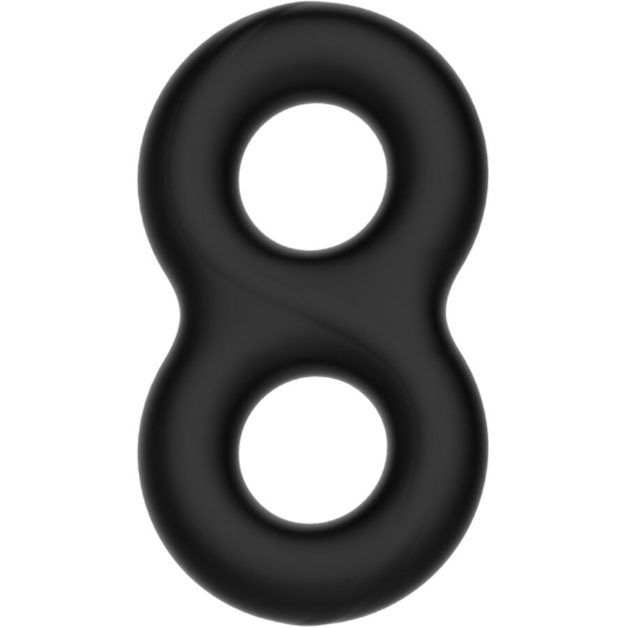 CRAZY BULL - DOPPELTER UNENDLICHKEITSRING AUS SILIKON – Bild 2