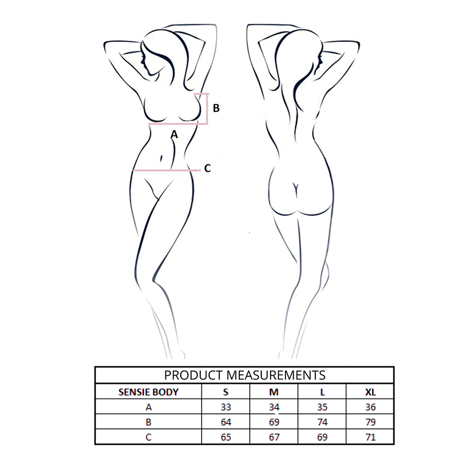 PASSION - SENSIE BODY PFLAUME S/M – Bild 4