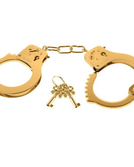 FETISH FANTASY GOLD - METAL CUFFS