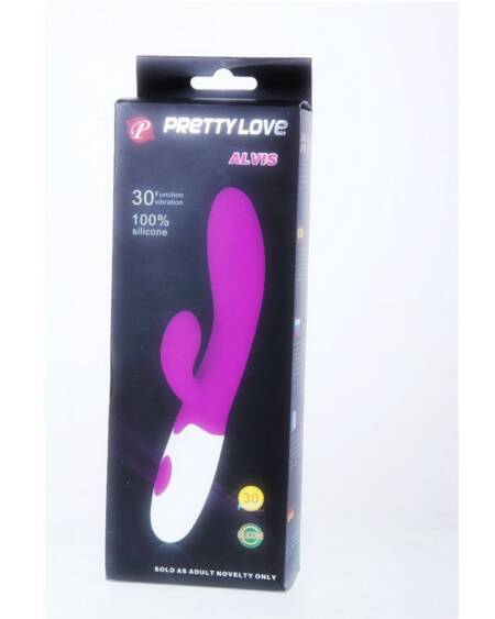 PRETTY LOVE - FLIRTATION ALVIS VIBRATOR MIT KLITORIS-STIMULATOR