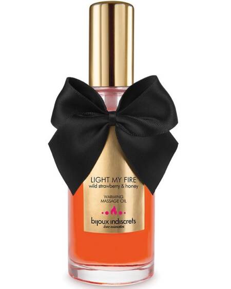 BIJOUX - MASSAGEÖL WRMEEFFEKT ERDBEER-AROMA