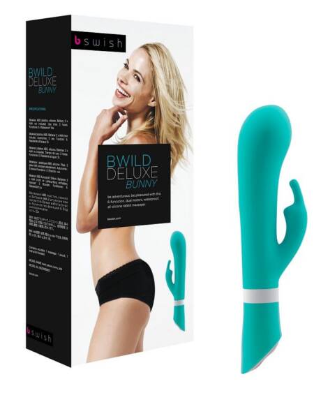 B SWISH - BWILD DELUXE BUNNY RABBIT VIBRATOR JADE