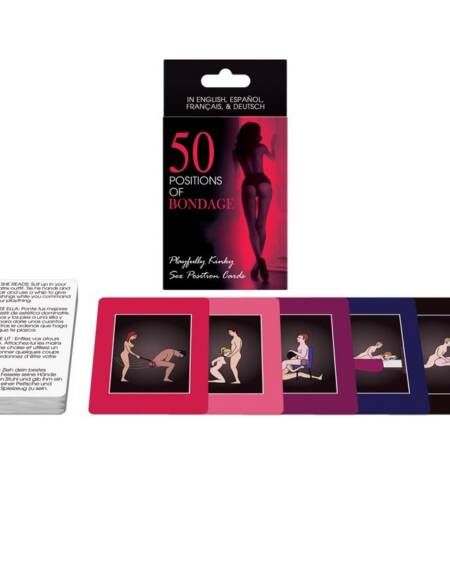 KHEPER GAMES - 50 POSITIONEN VON BONDAGE-KARTEN