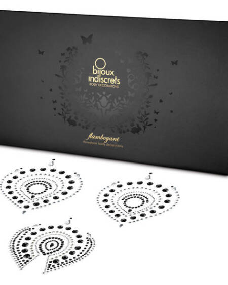 BIJOUX - INDISCRETS EXTRAVAGANTES SCHWARZ-SILBER