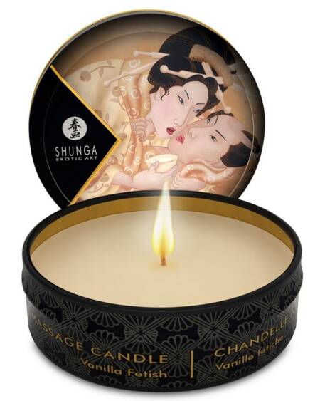SHUNGA - MINI CARESS BY CANDELIGHT VANILLE MASSAGEKERZE 30 ML