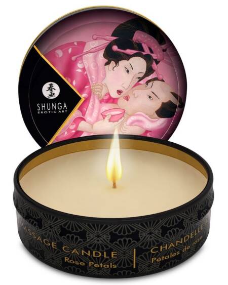 SHUNGA -  MINI CARESS BY CANDLELIGHT DISPLAY MASSAGEKERZEN 24 EINHEITEN