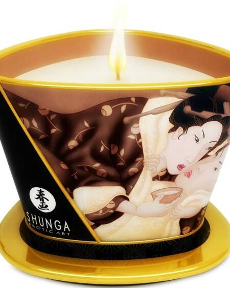 SHUNGA - MINI CARESS BY CANDELIGHT SCHOKOLADENMASSAGEKERZE 170 ML