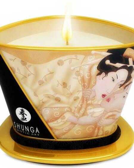 SHUNGA - MINI CARESS BY CANDELIGHT VANILLE MASSAGEKERZE 170 ML