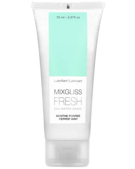 MIXGLISS - SCHMIERMITTEL AUF WASSERBASIS COLD MINZE-GESCHMACK 70 ML