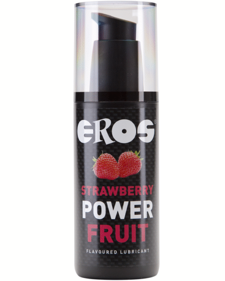 EROS POWER LINE - STRAWBERRY POWER FRUIT FLAVOURED LUBRICANT 125 ML