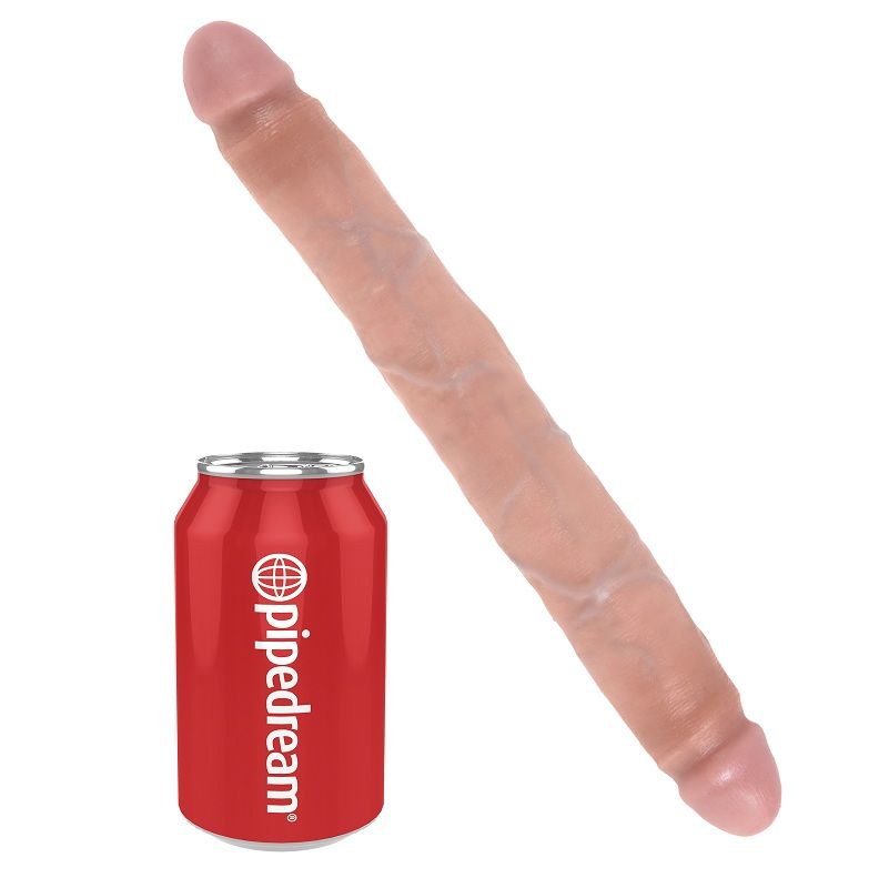 KING COCK - SCHLANKER DOPPELDILDO 30 CM – Bild 3