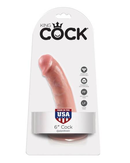KING COCK - 6 HAHNFLEISCH 15.2 CM