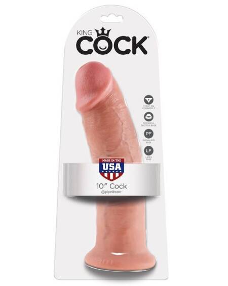 KING COCK - 10 DILDO FLEISCH 25.4 CM