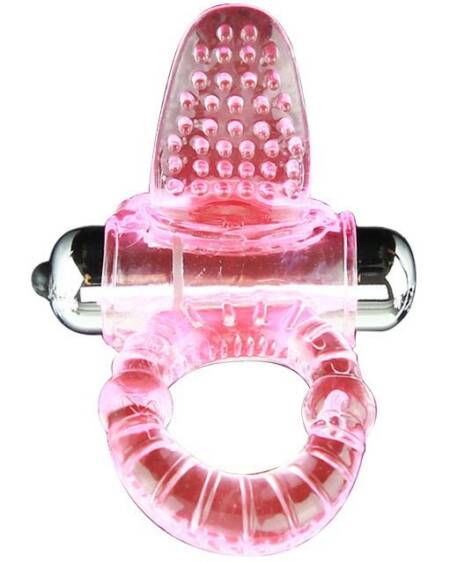 BAILE - SWEET ABS 10 RHYTHMS RING ROSA VIBRATOR PENISRING