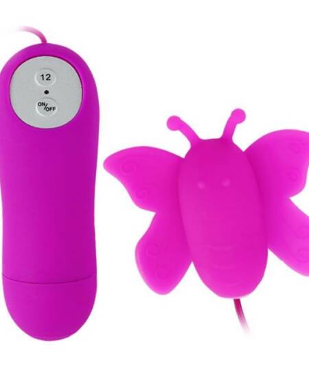 BAILE - LOVE EGGS BUTTERFLY CLITORIS STIMULATOR 12 GESCHWINDIGKEITEN LILA FERNBEDIENUNG