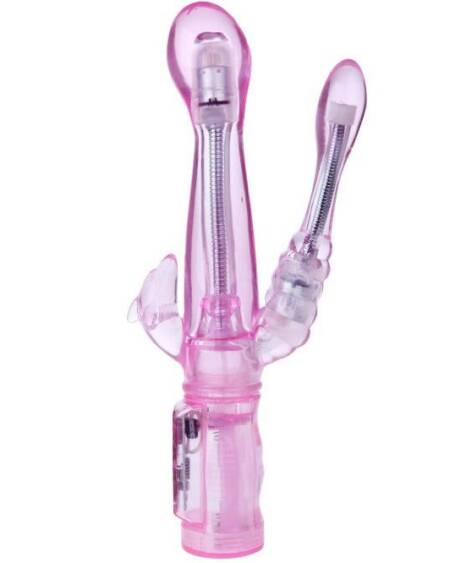 BAILE - FLEXIBLER VIBRATOR MIT ANALSTIMULATOR