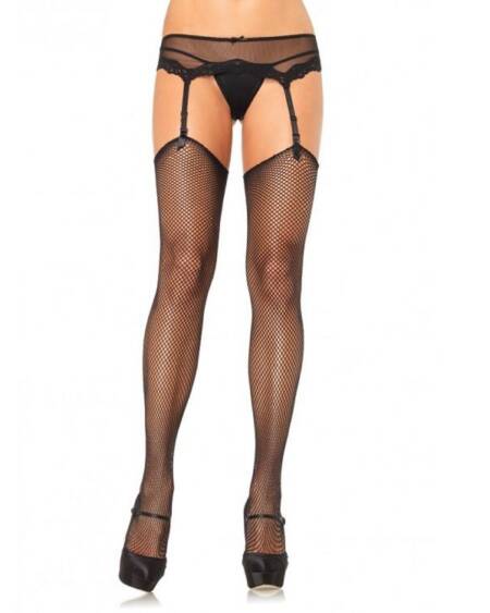 LEG AVENUE - NET STRÜMPFE OHNE ÜBERLEGENES SELBSTHAFTENDES SILIKON