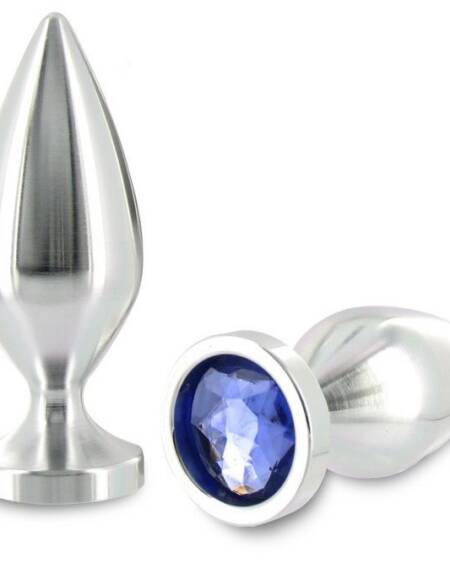 METAL HARD - ANALSTECKER ALIMINIUM KRISTALL FARBE KLEIN 5,71 CM