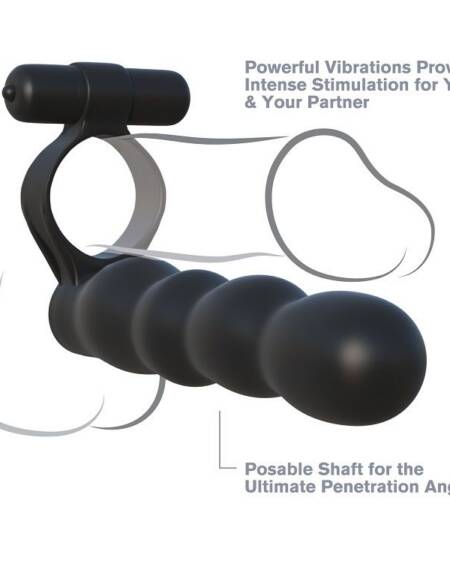 FANTASY C-RINGZ - POSABLE DOPPELPENETRATOR