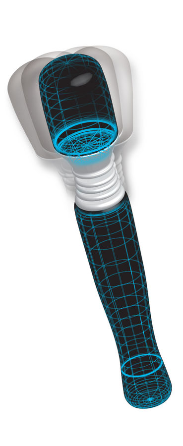 WANACHI - MINI SCHWARZES MASSAGER – Bild 3