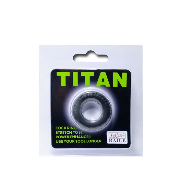 BAILE - TITAN COCKRING SCHWARZ GRÜN 2 CM – Bild 5